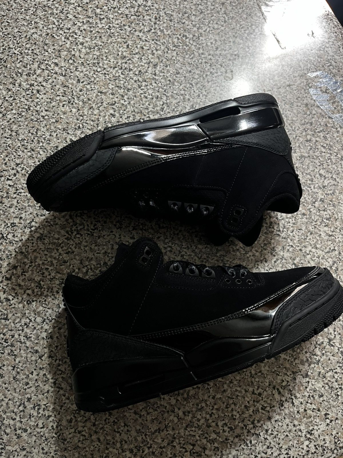 Jordan Brand Air Jordan retro 3 Black cat Size US 8.5 / EU 41-42 - 2 Thumbnail