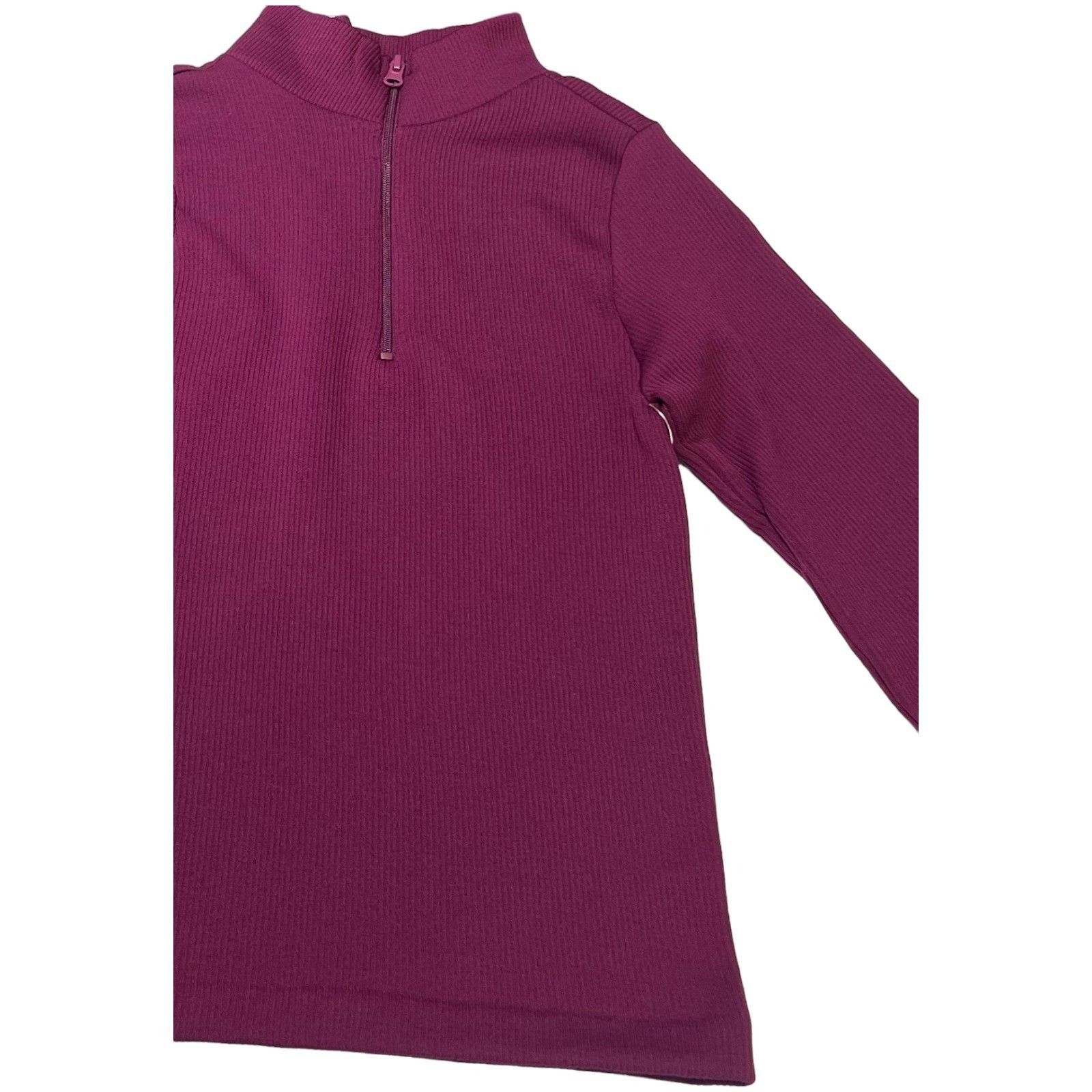rue21 Rue 21 - Women's 1/2 Zip Long Sleeve Shirt - Purple - Extra Size XS / US 0-2 / IT 36-38 - 14 Thumbnail