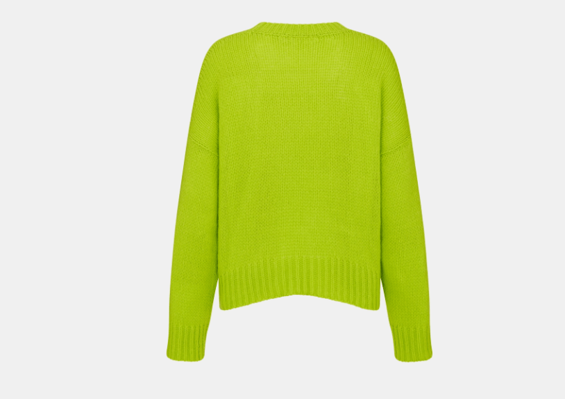Dior o1w1db11225 454S20 Oversized Sweater in Green/Black Size XS / US 0-2 / IT 36-38 - 2 Thumbnail