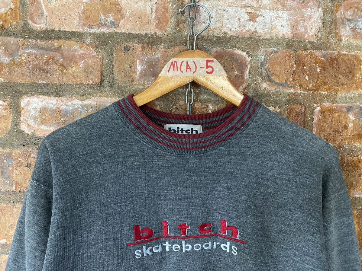 Powell Peralta 🔥1990s BITCH skateboard Embroidered ring logo Size US M / EU 48-50 / 2 - 3 Thumbnail