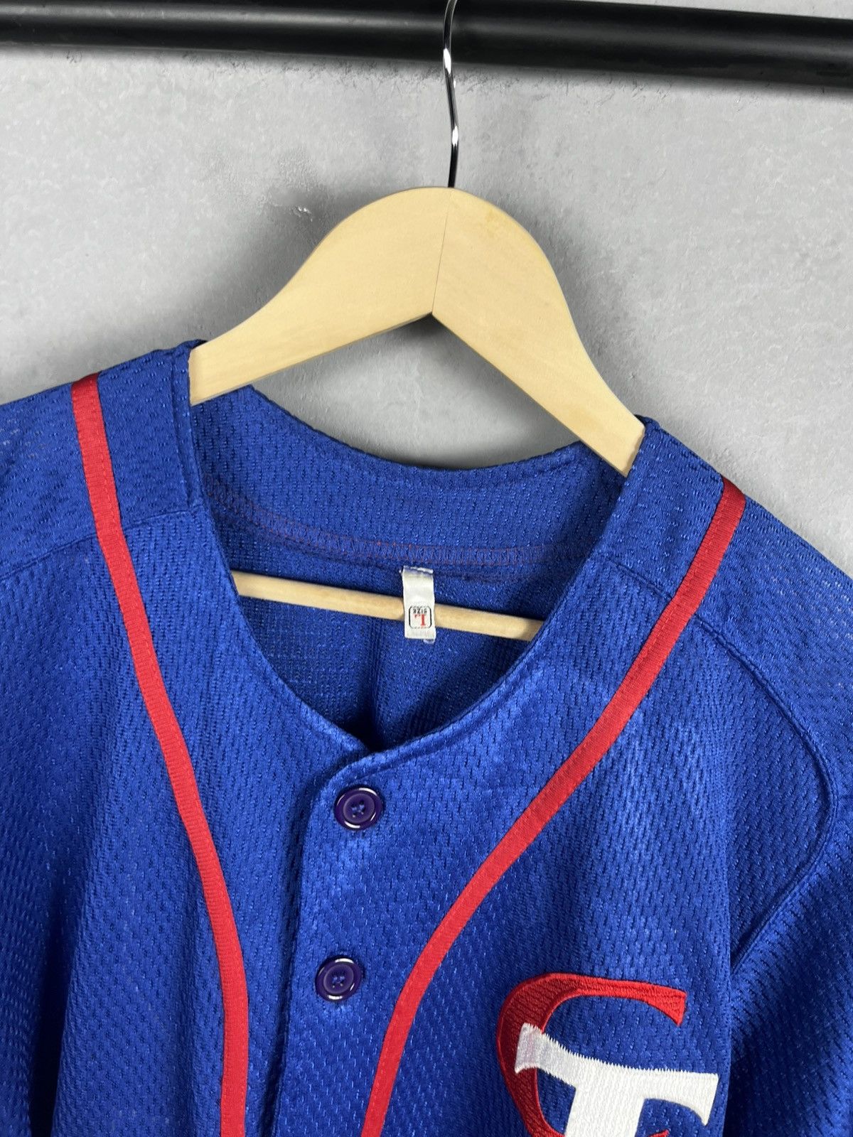 Vintage Chinese Taipel jersey Baseball vintage 2000s Size US M / EU 48-50 / 2 - 6 Thumbnail