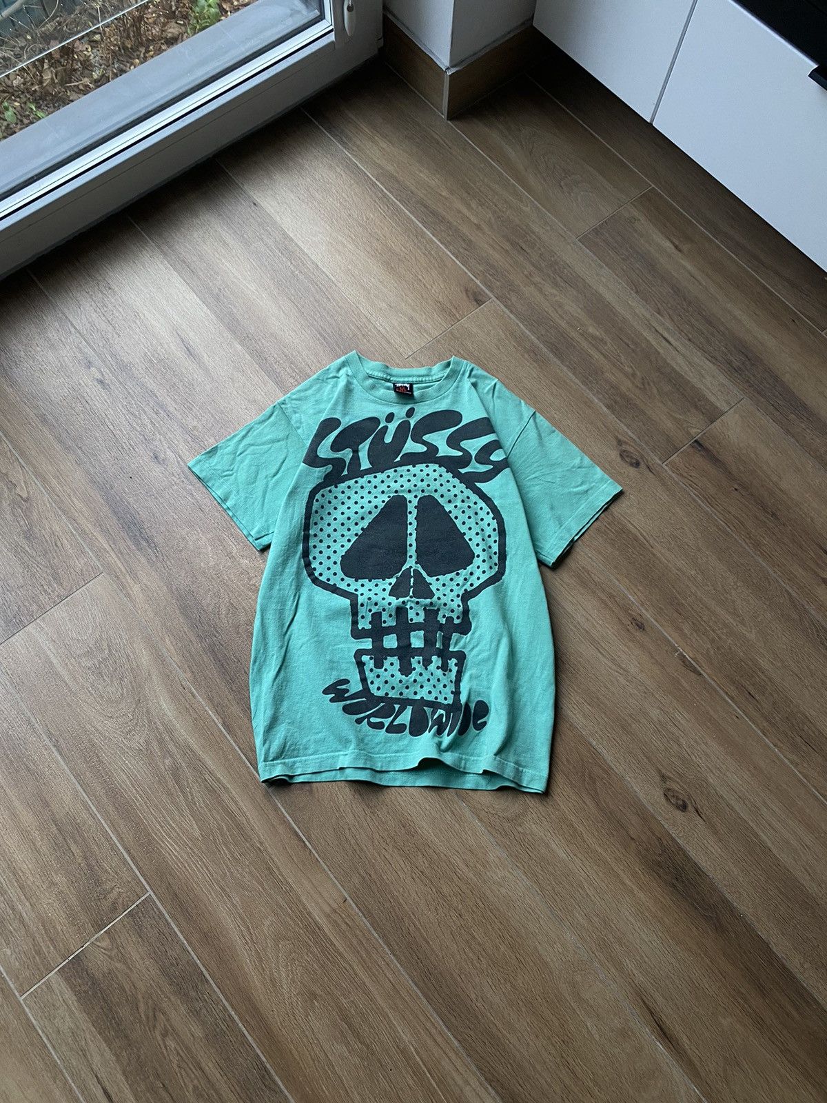 Stussy Stussy OUR LEGACY SKULL LS TEE in Coral / M | Grailed