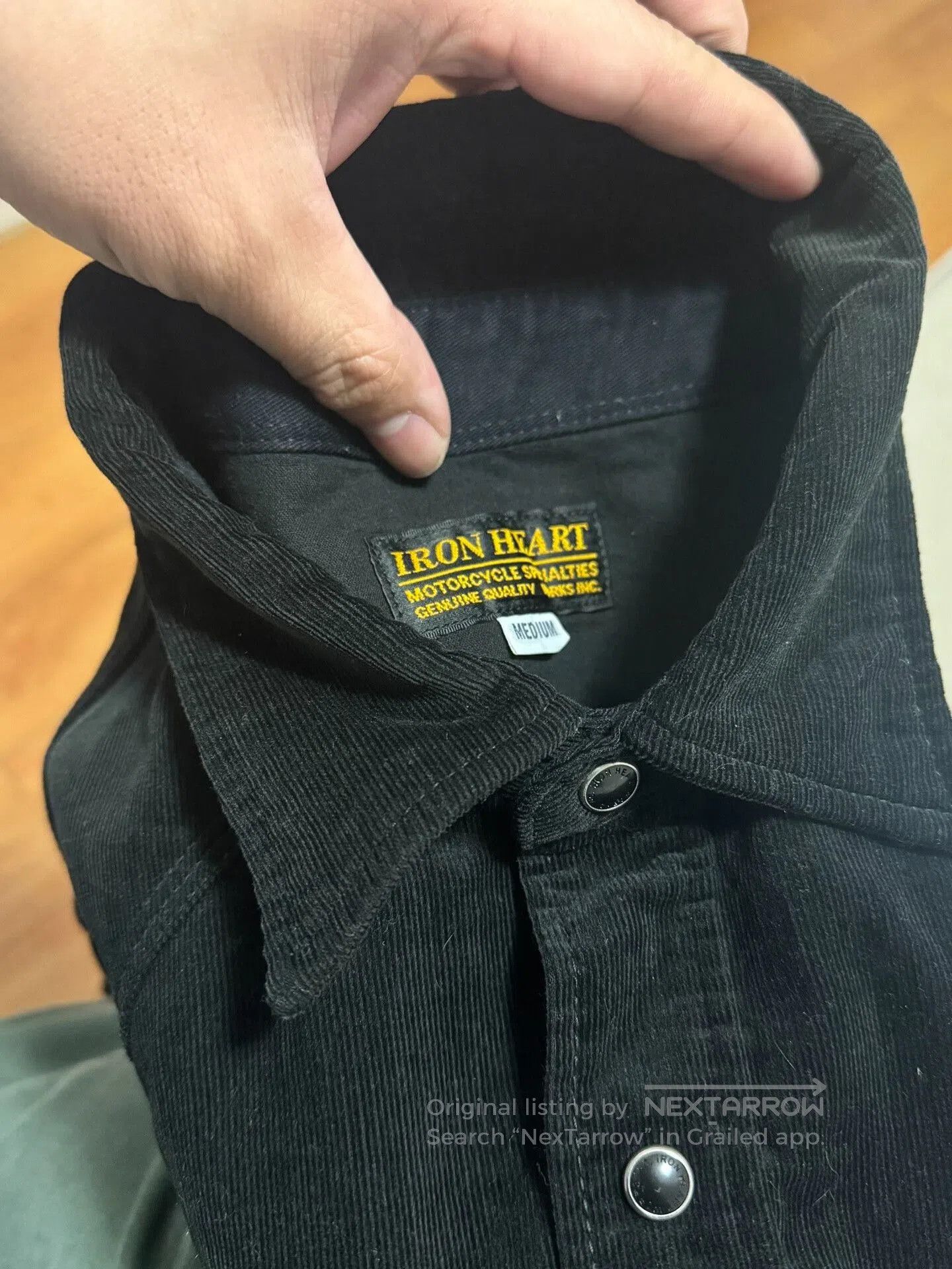 Iron Heart Iron Heart Corduroy Western Shirt. Size US M / EU 48-50 / 2 - 8 Thumbnail