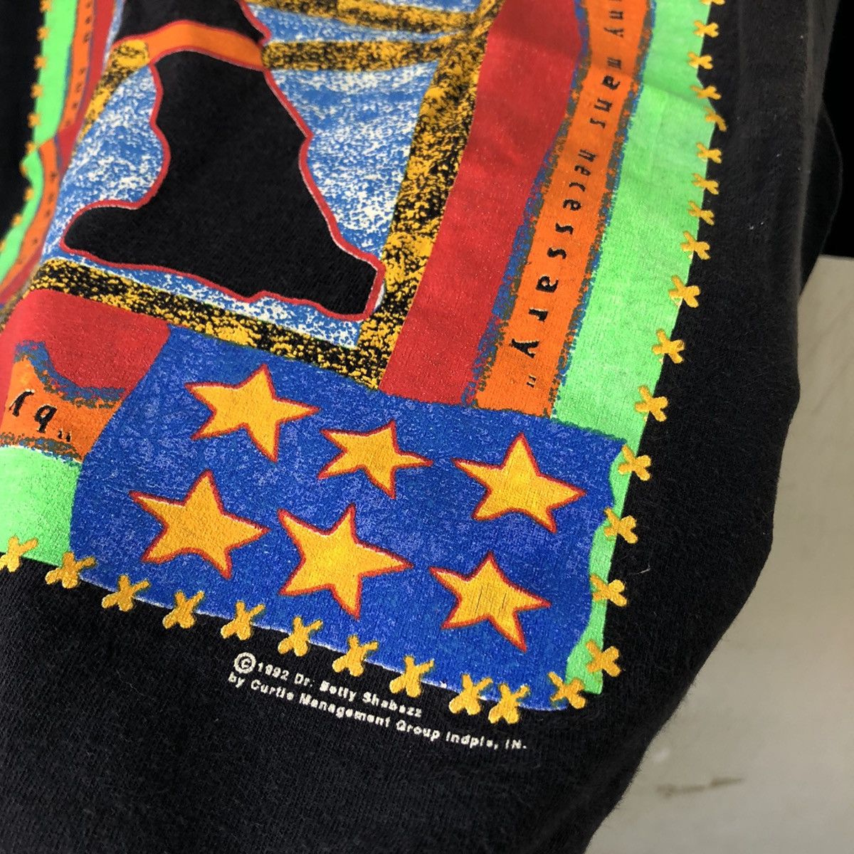 Vintage Malcom X Big Logo Faded Shirt Thrashed 🍒 Size US L / EU 52-54 / 3 - 3 Thumbnail