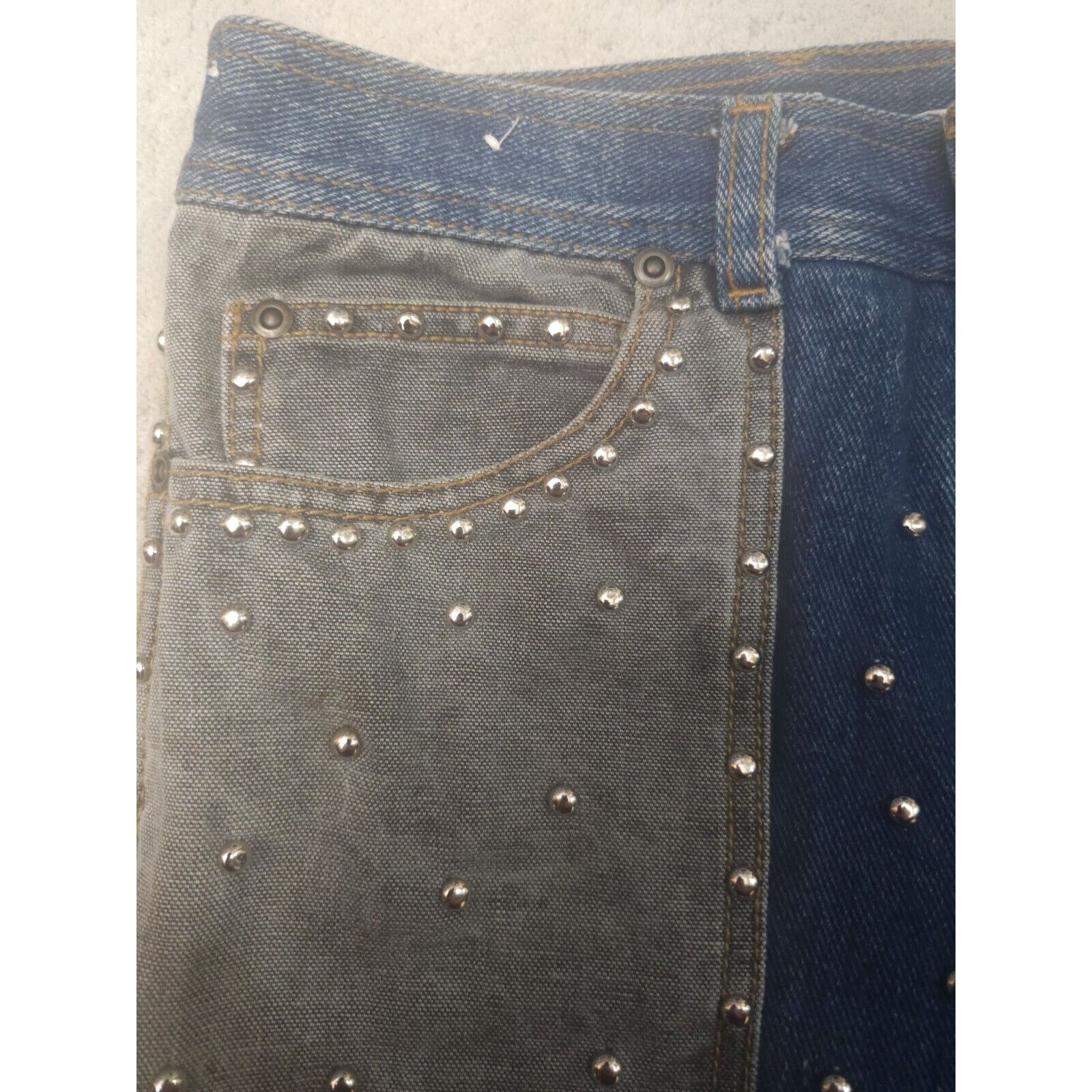 Guess VTG 1990s GEORGES MARCIANO GUESS Embroidered Rhinestone Size 31" - 10 Thumbnail