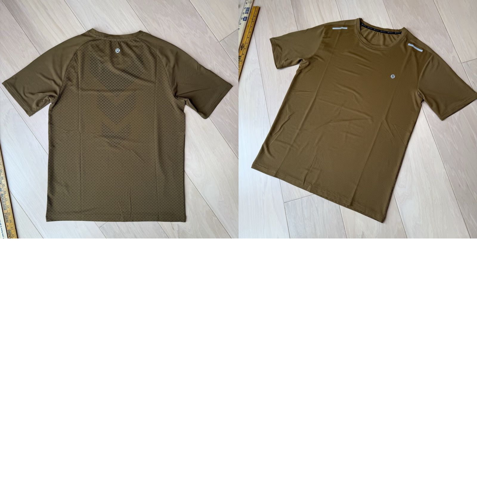 Lululemon Lululemon Shirt Small Brown Yoga Running Workout Vent Sportswear Athleisure Shirt Mens Brown VNTGE? Size US S / EU 44-46 / 1 - 8 Thumbnail
