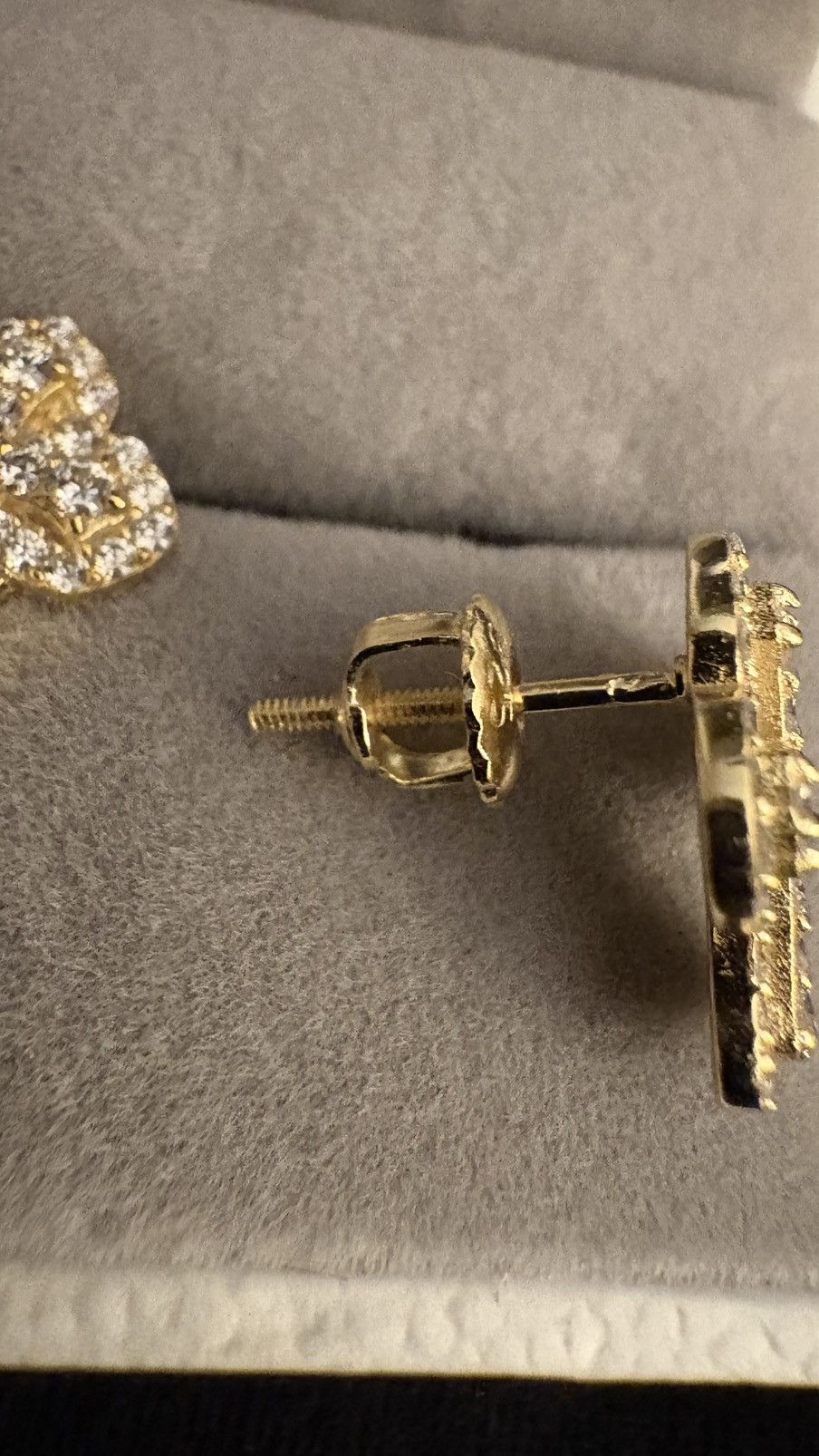 Other Diamond cross earrings Size ONE SIZE - 2 Thumbnail