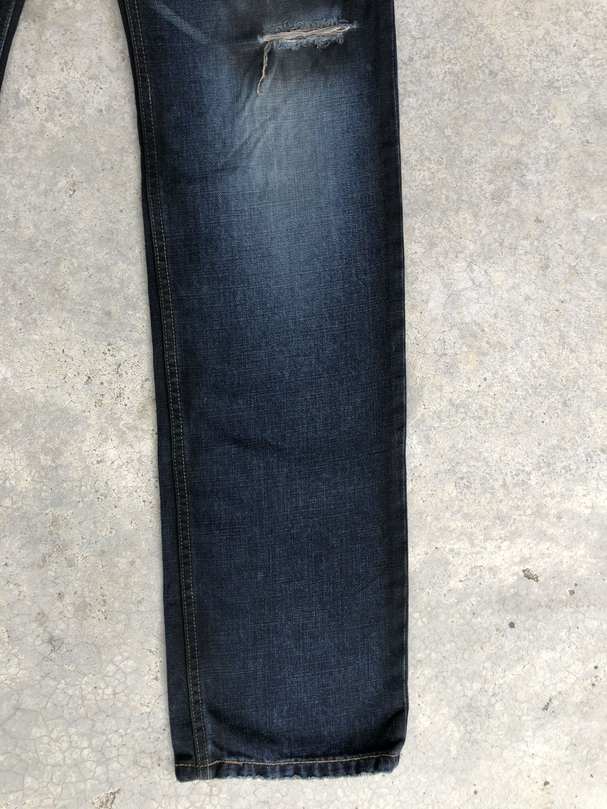 Le Grande Bleu (L.G.B.) Maniac Distressed Jeans Size US 33 - 7 Thumbnail