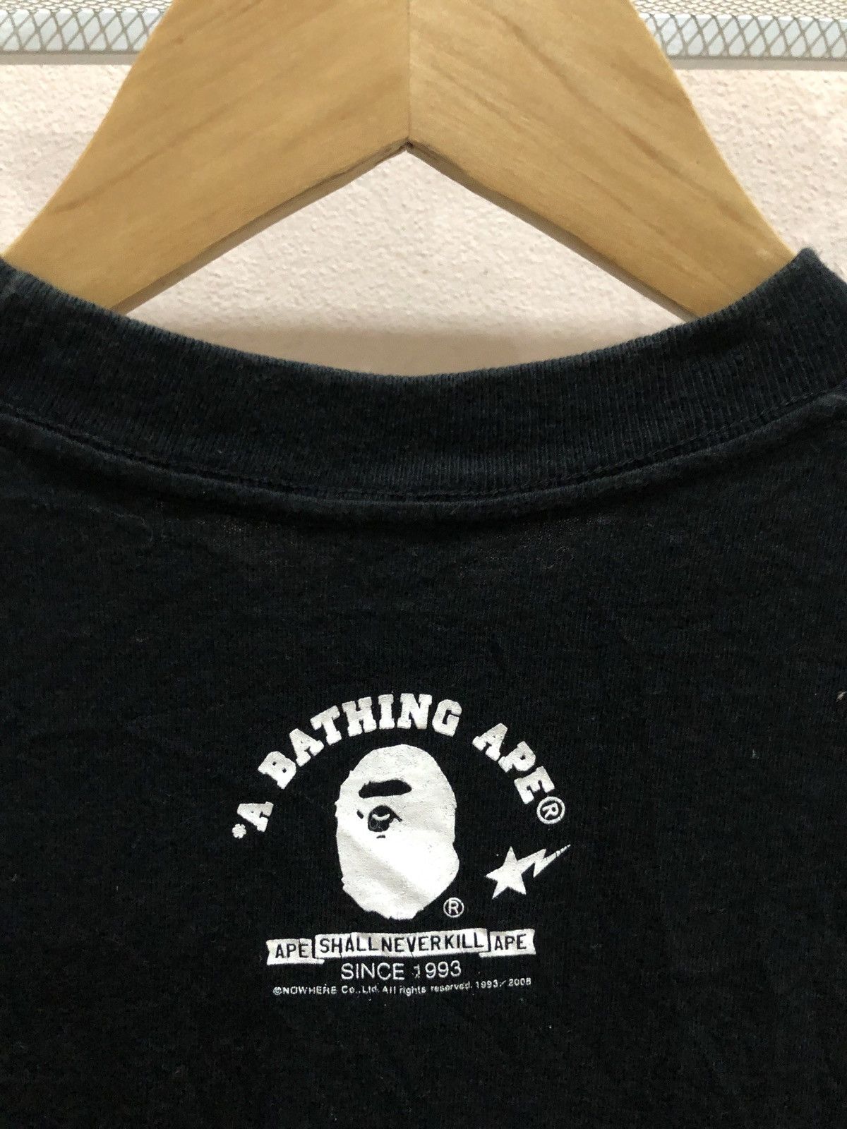 Bape 2008 A Bathing Ape Lukewarn Water Fishing Daiwa Tshirts Size US S / EU 44-46 / 1 - 4 Thumbnail
