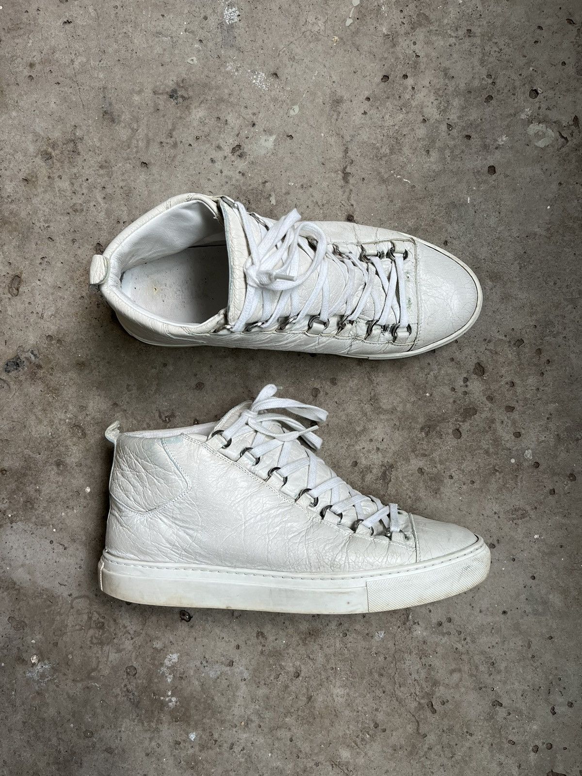 Balenciaga arena high white online