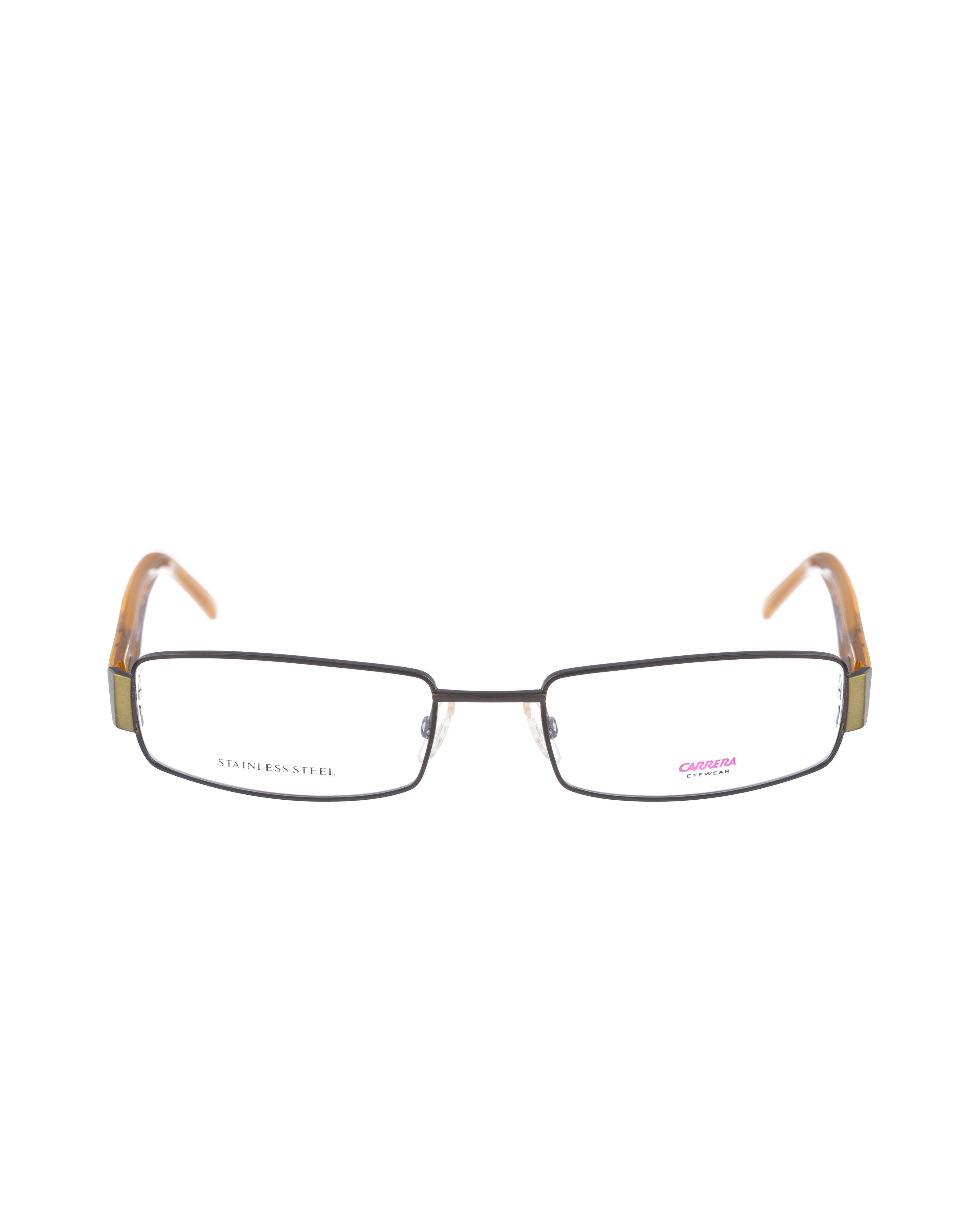 Carrera Carrera 90s Brown Glasses with Yellow & Orange Temples Size ONE SIZE - 2 Thumbnail