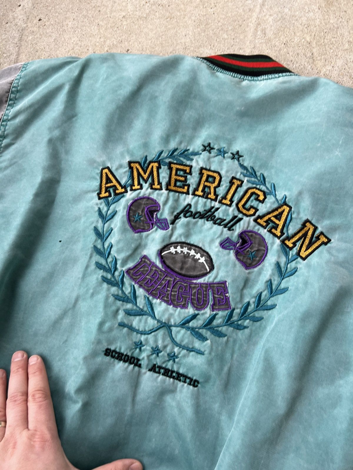 Vintage Vintage Take Five American Football League Bomber Size US XL / EU 56 / 4 - 2 Thumbnail