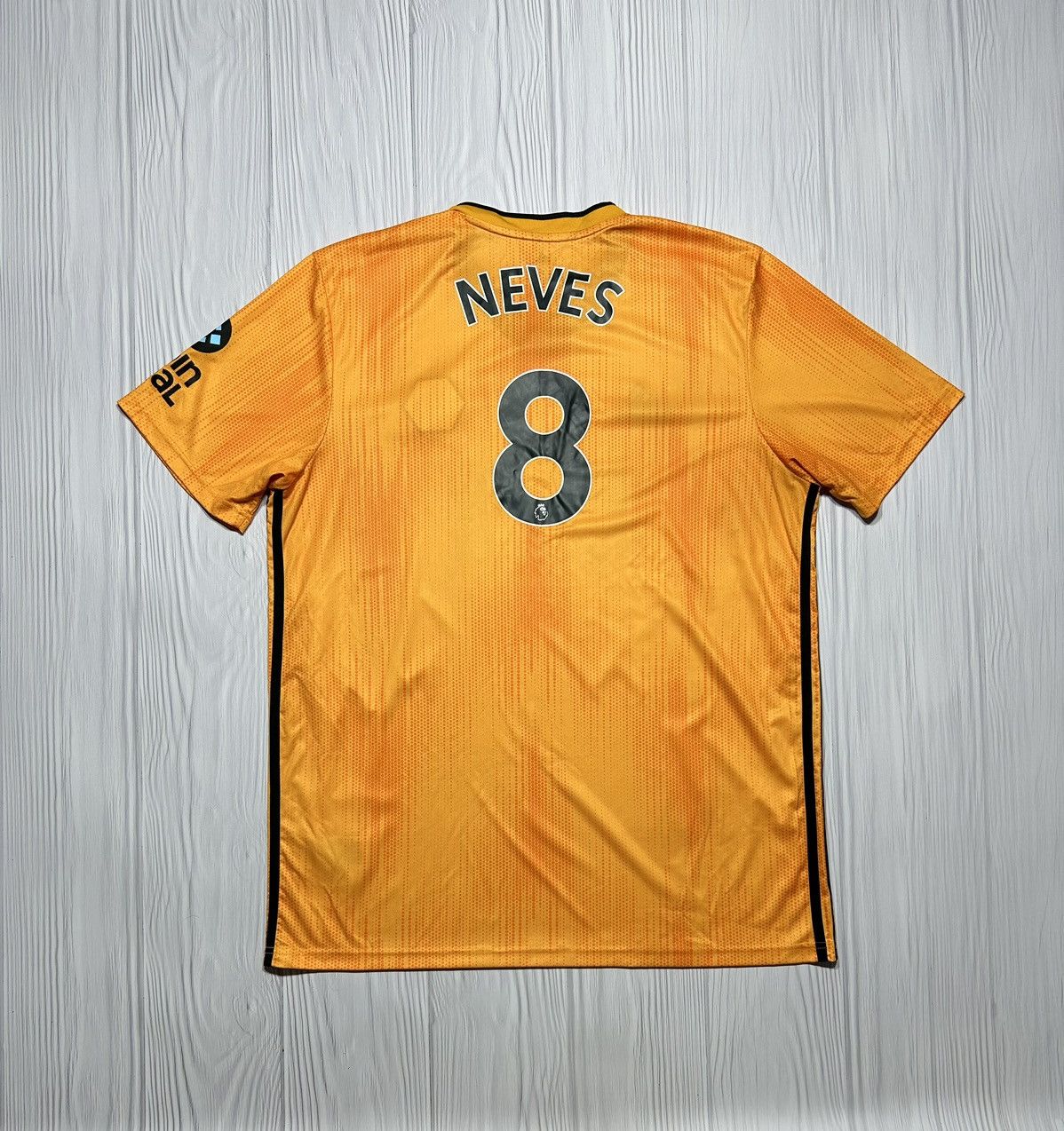 Adidas NEVES 8 Wolverhampton 2018/19 Adidas Soccer Jersey Size XL Size US XL / EU 56 / 4 - 1 Thumbnail