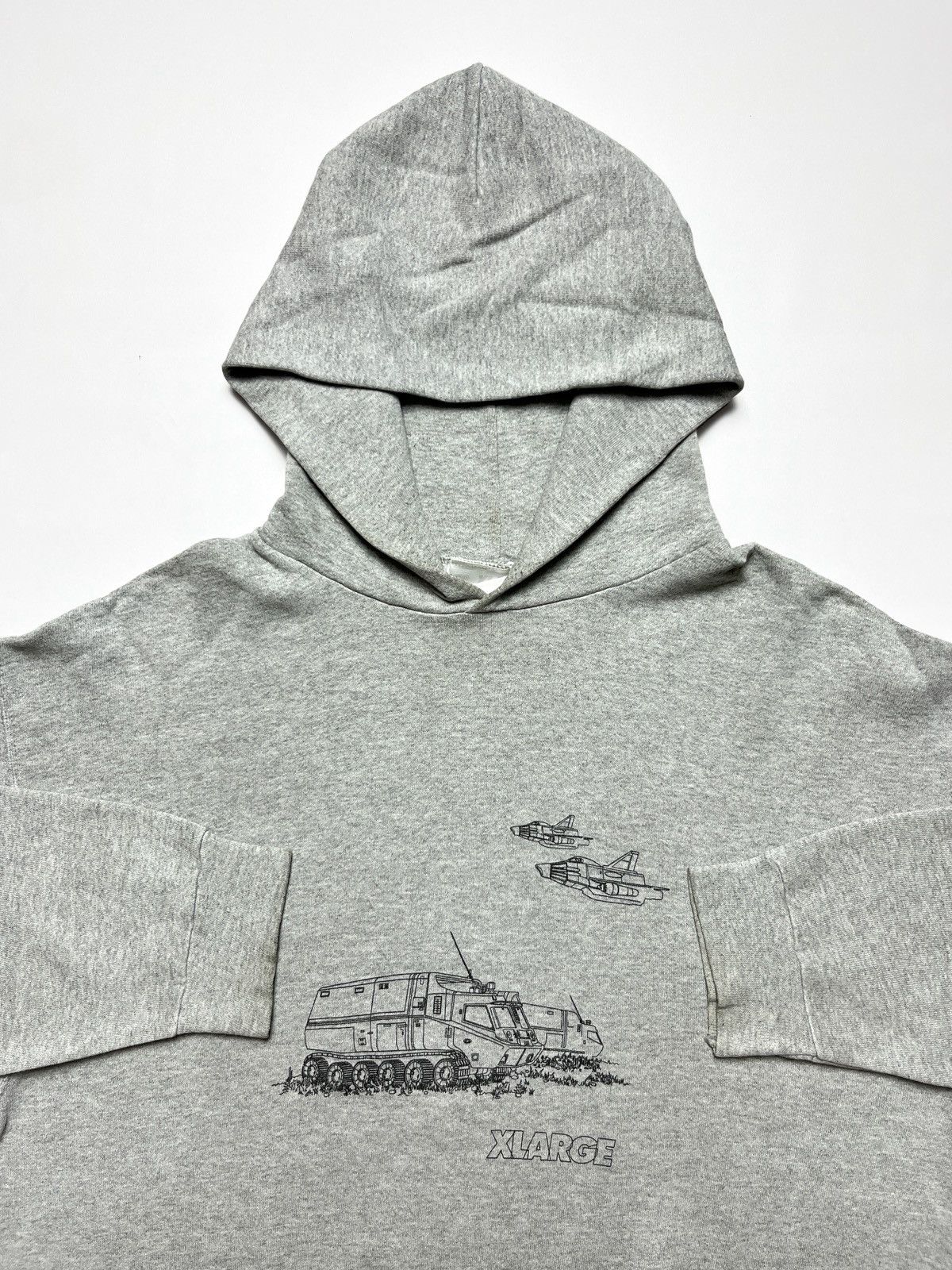 Xlarge HOODIE XLARGE WAR MACHINE VINTAGE 90s Size US L / EU 52-54 / 3 - 2 Thumbnail