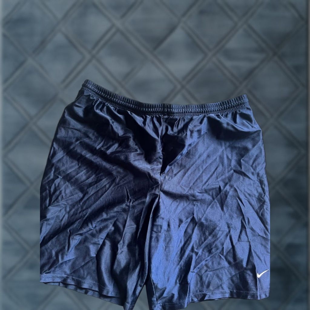 Nike VINTAGE Nike Shorts Mens L Blue Athletic Running Lightweight Logo Swoosh Y2K Size US 33 - 1 Thumbnail