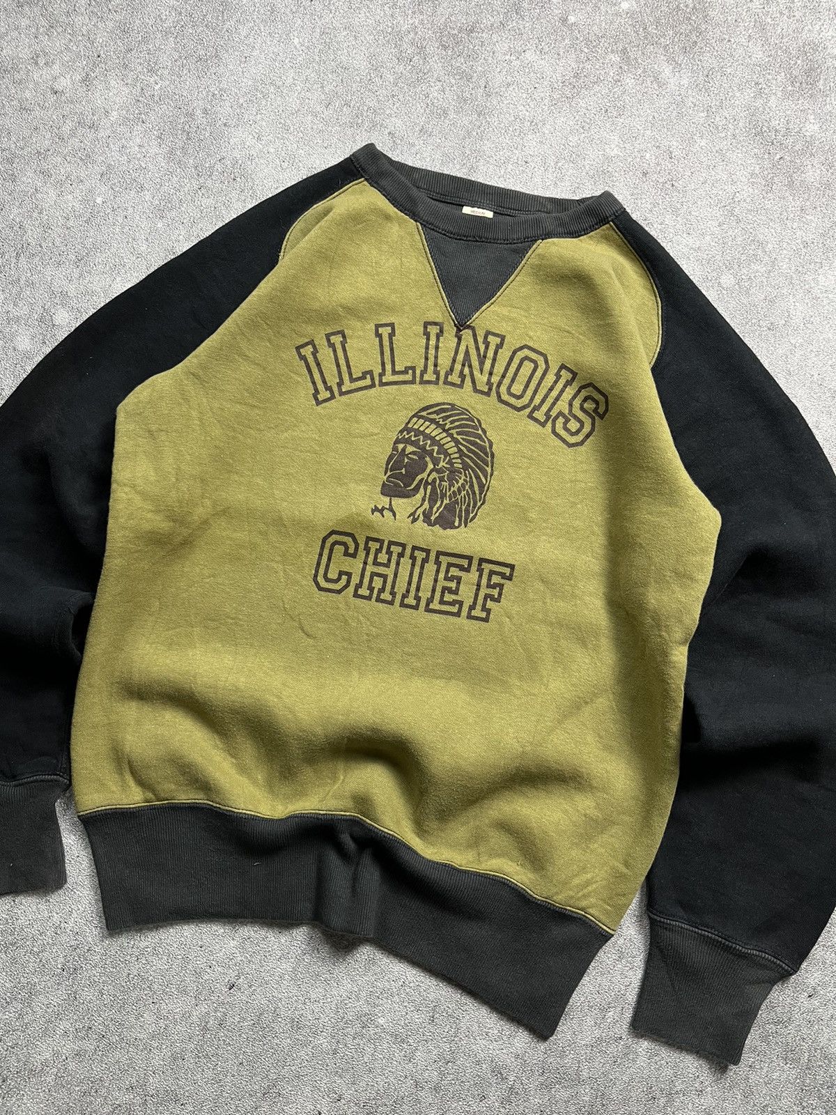 Buzz Rickson's × The Flat Head × Vintage Vintage The Flat Head Illinois Cheif Sweatershirt Size US S / EU 44-46 / 1 - 3 Thumbnail