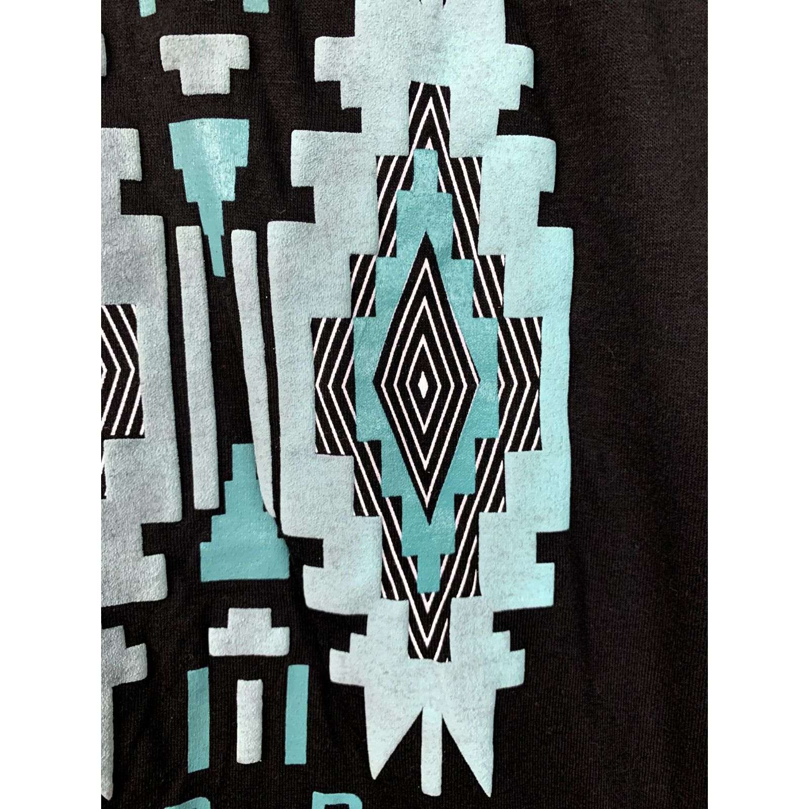 Jerzees Vintage Arizona Shirt Geometric Western Graphic Black Tee Size US M / EU 48-50 / 2 - 4 Thumbnail