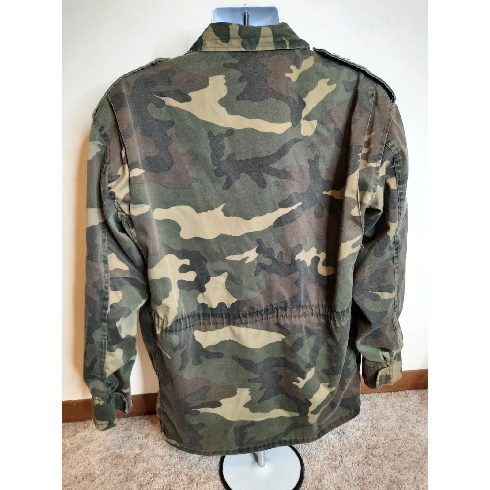 Vintage VINTAGE Duck Bay Camouflage Coat/Jacket Hunting Large Denim Camo Men Size US L / EU 52-54 / 3 - 5 Thumbnail