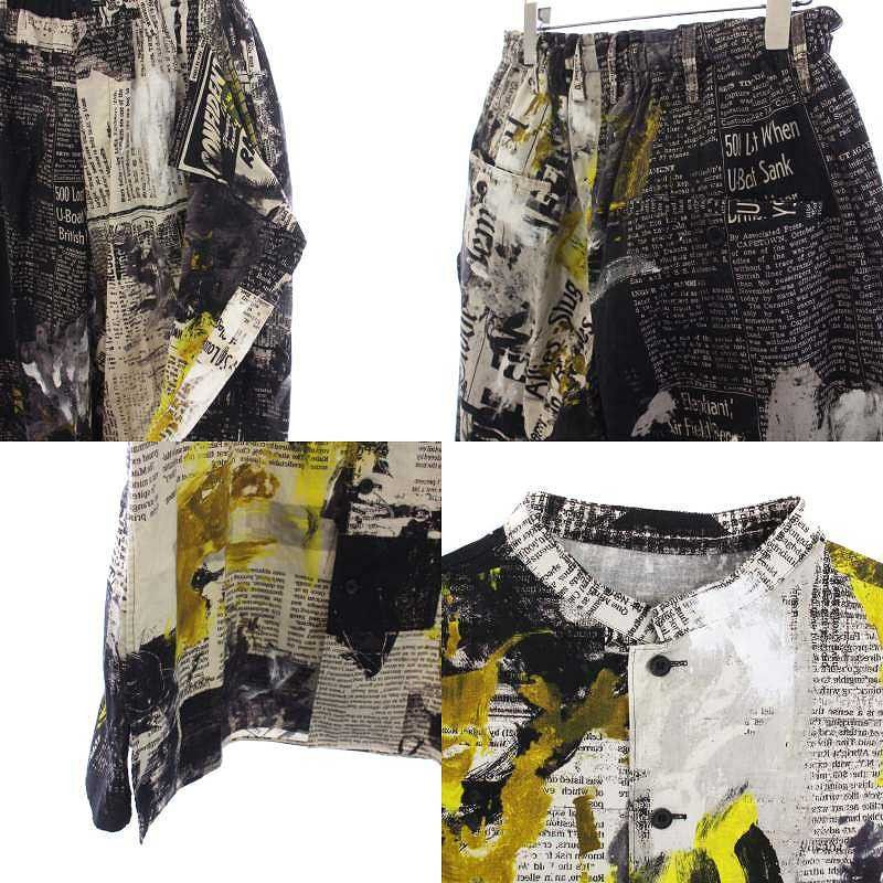 Yohji Yamamoto YOHJI YAMAMOTO POUR HOMME 22SS Setup Size US M / EU 48-50 / 2 - 8 Thumbnail