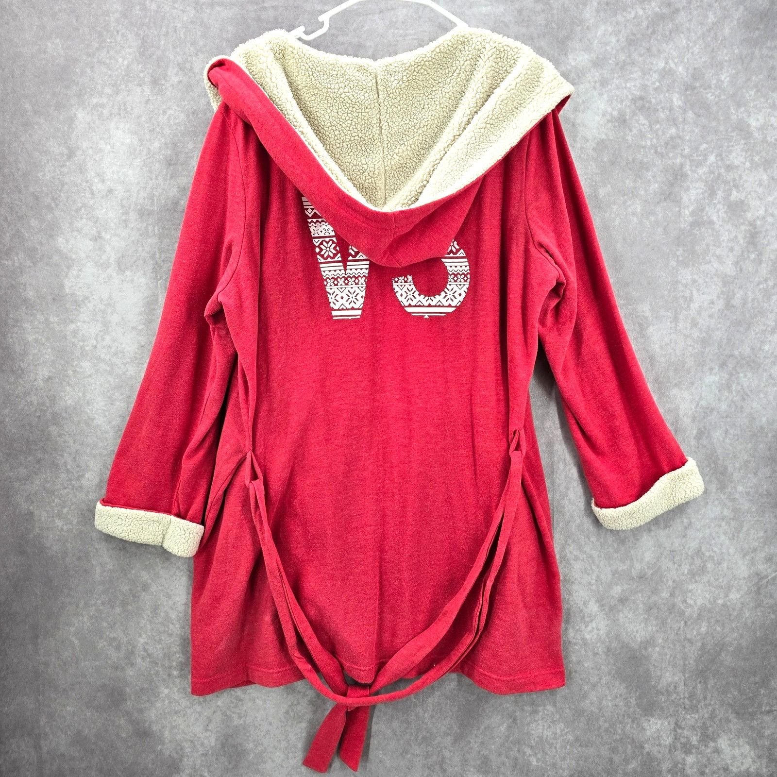 Victoria's Secret Victoria Secret Pink Sherpa VS Logo Hood M/L Oversized Robe Size M / US 6-8 / IT 42-44 - 8 Thumbnail