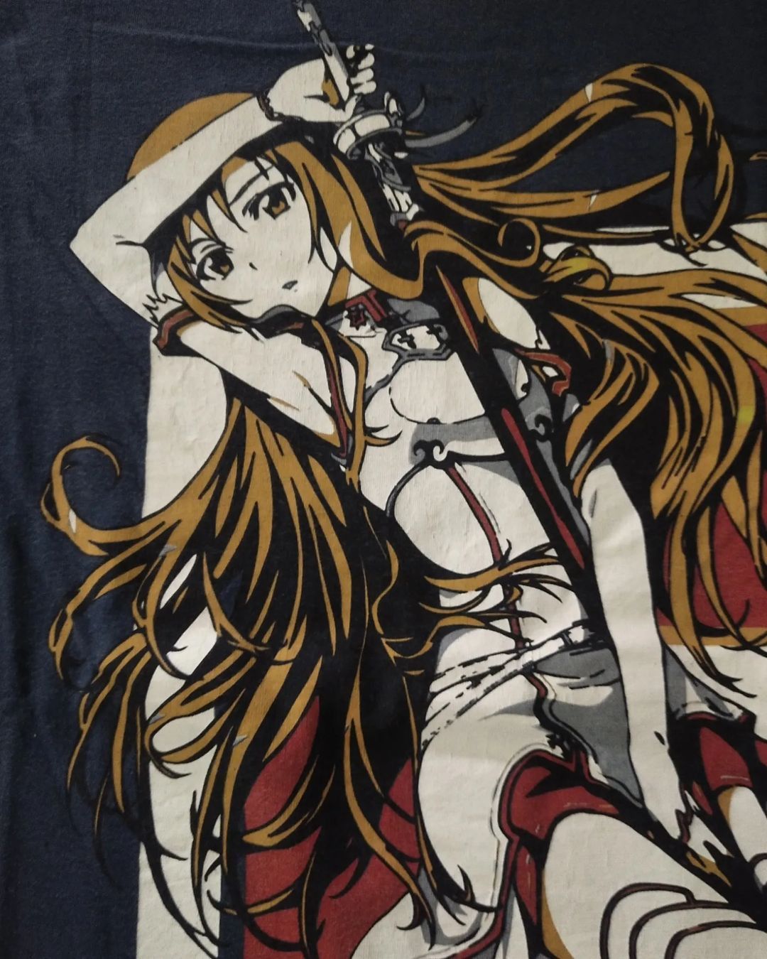 Anime × Japanese Brand Sword Art Online Asuna Graphic Anime Tees Size US M / EU 48-50 / 2 - 2 Thumbnail
