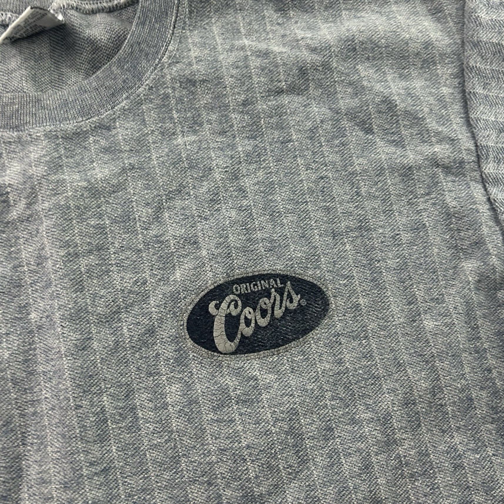 Vintage VINTAGE Coors Original Cal Cru Short Sleeve T Shirt Mens Large Gray Size US L / EU 52-54 / 3 - 3 Thumbnail