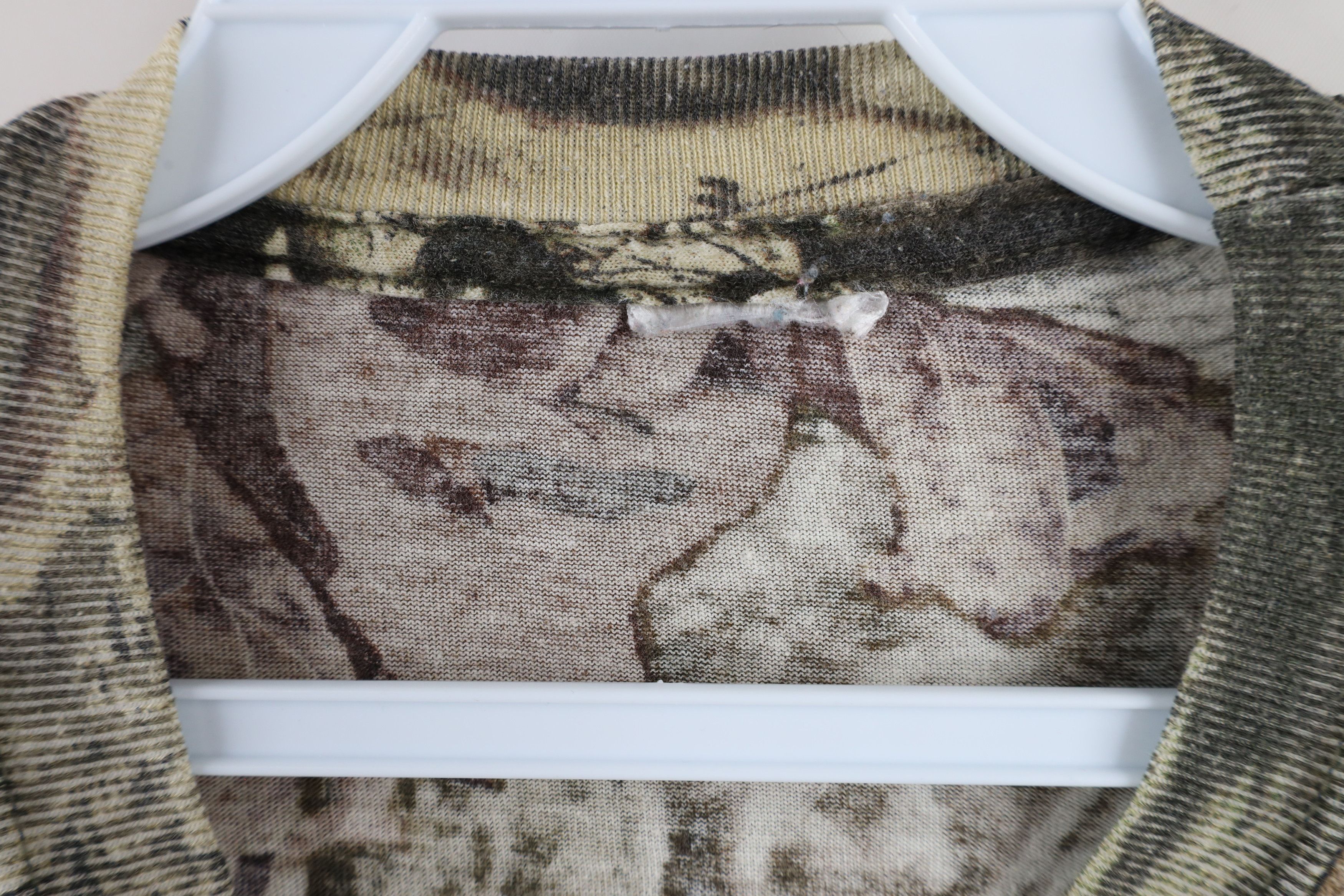 Mossy Oaks × Vintage Vintage Mossy Oak Camouflage Long Sleeve T-Shirt Cotton Size US XL / EU 56 / 4 - 5 Thumbnail