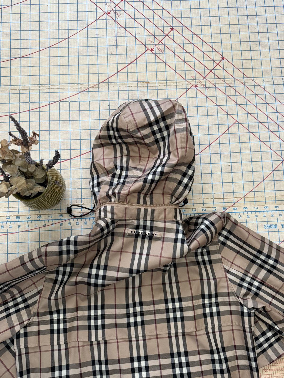 Burberry Burberry Golf Nova Check Full Zip Packable Jacket Medium Size US M / EU 48-50 / 2 - 12 Thumbnail