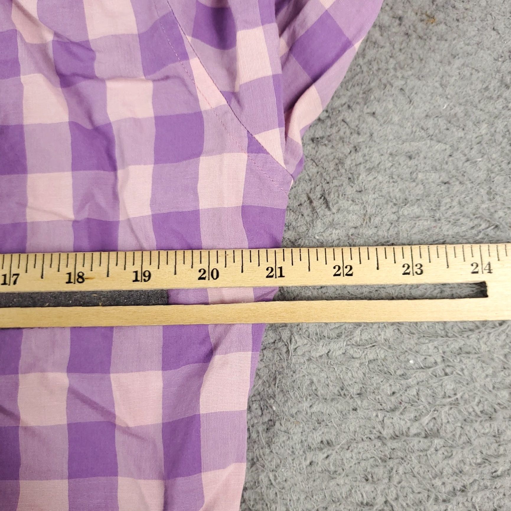 Bonobos Bonobos Shirt Mens Medium Purple Check Casual Button Up Long Sleeve - Bonobos Mens Shirt Purple Check Button-Up Long Sleeve Casual/Workwear Size US M / EU 48-50 / 2 - 6 Thumbnail