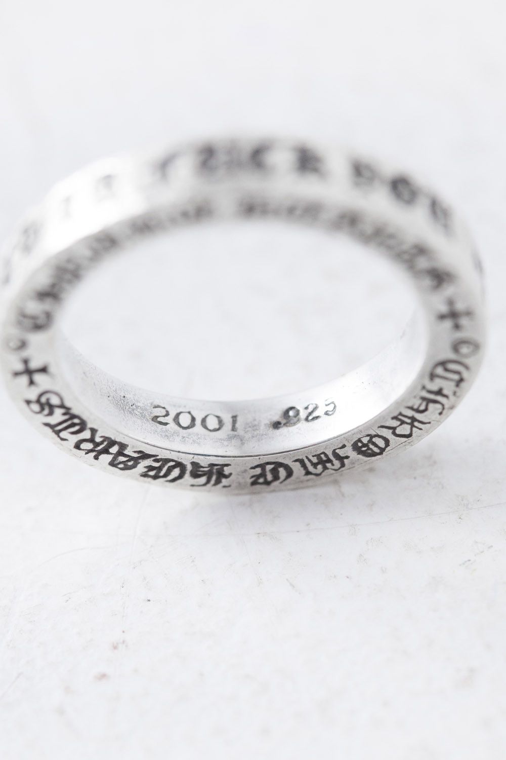 Chrome Hearts CH LA Fuck You 3mm ring US 6 Size ONE SIZE - 6 Thumbnail