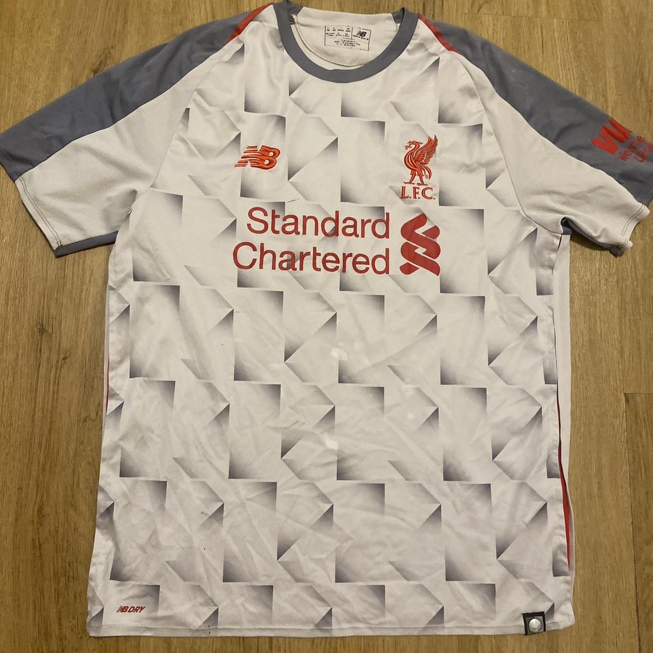 New Balance 2018-19 Liverpool Away New Balance Premier League Shirt Size US L / EU 52-54 / 3 - 1 Thumbnail
