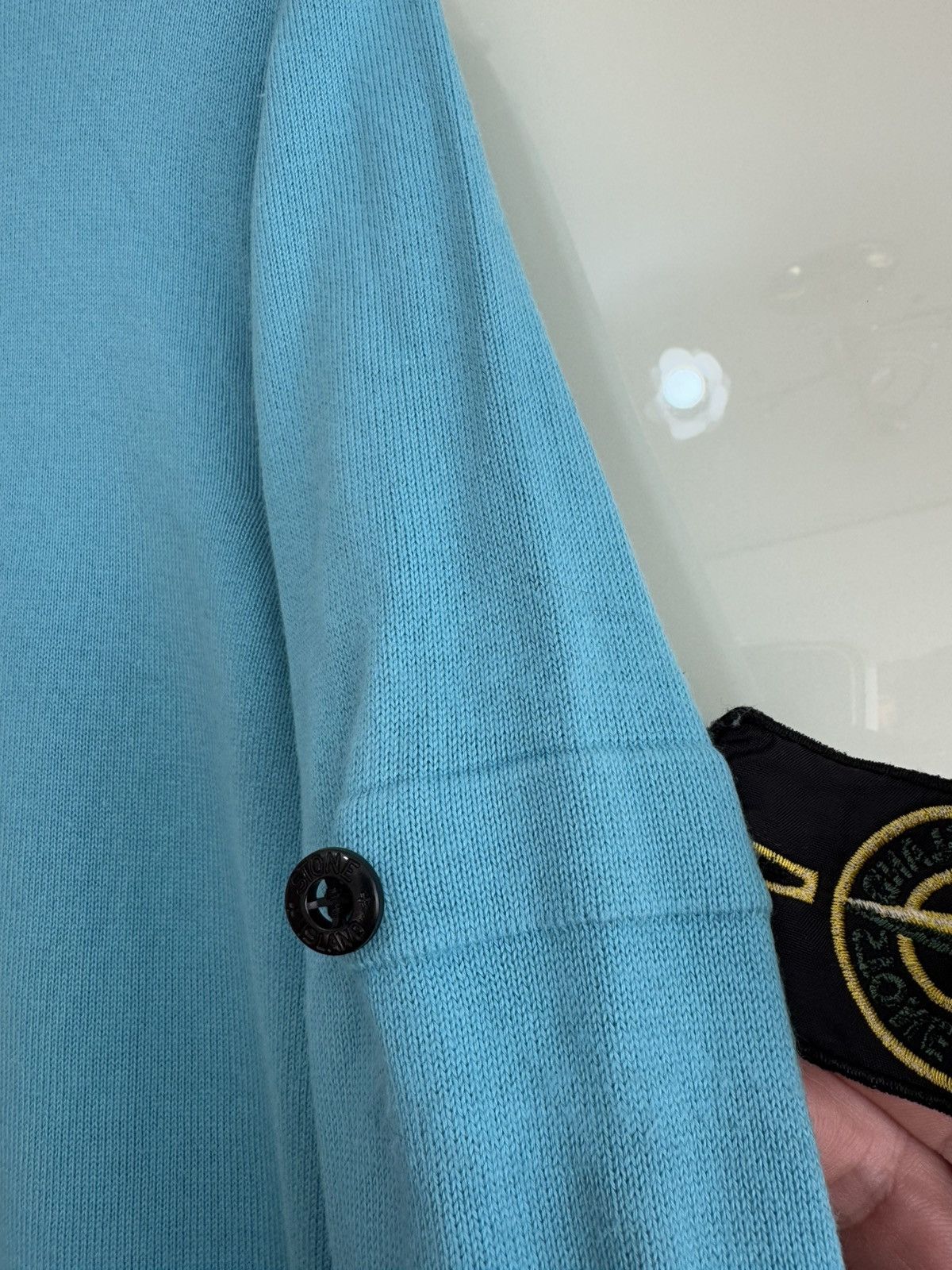 Stone Island Stone Island SS24 Turquoise Sweatshirt Size US L / EU 52-54 / 3 - 14 Thumbnail