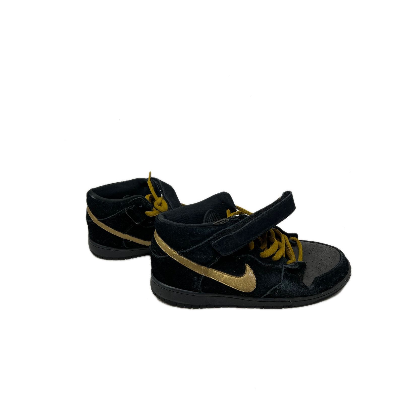 Nike Nike SB Dunk Mid Obsidian Metallic Gold Mens 9.5 Size US 9.5 / EU 42-43 - 3 Thumbnail