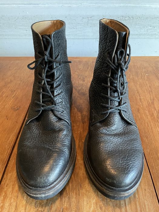 Marsell Marsell Leather Boots, Black/Brown, Men's 43/US 11 | Grailed