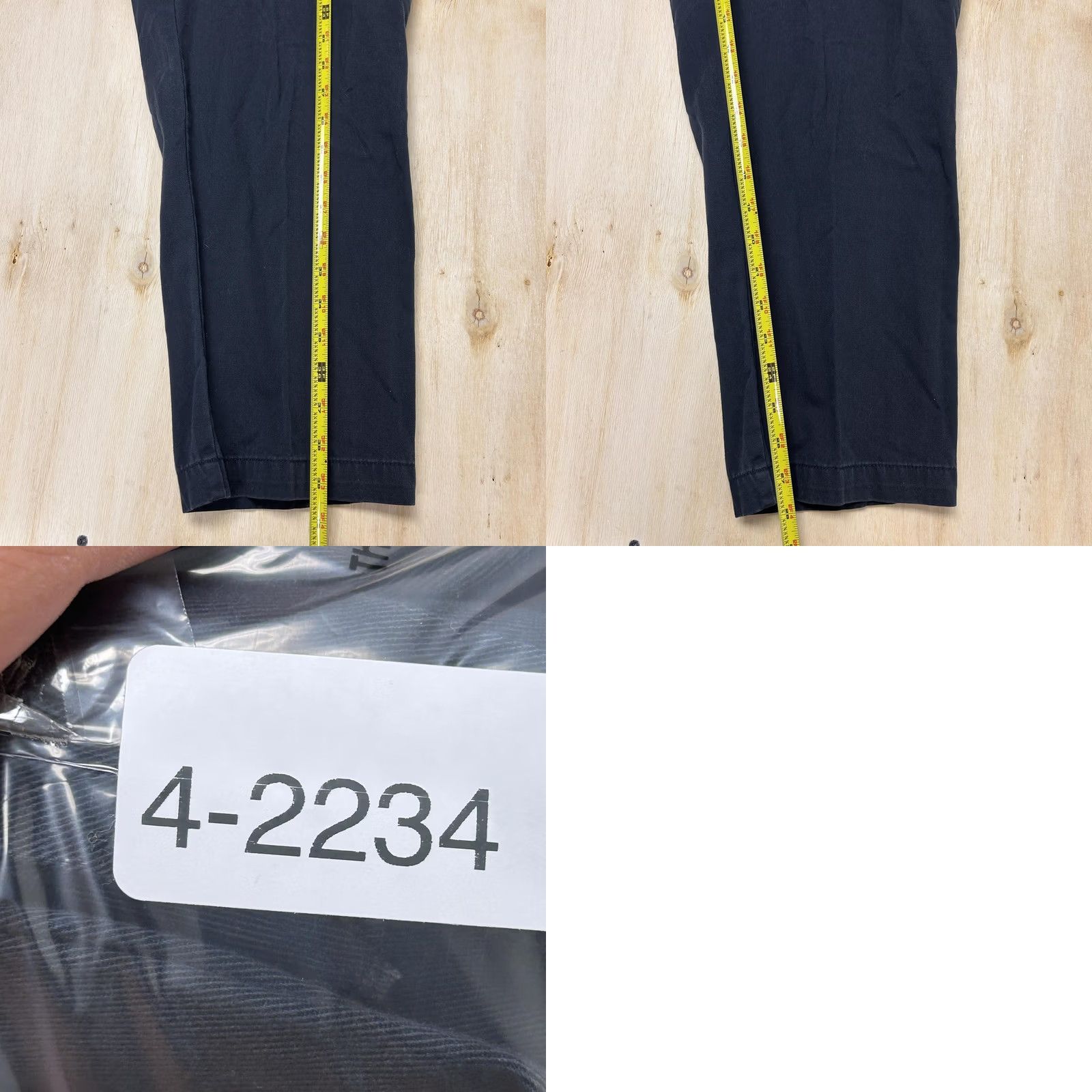 Bill Blass Bill Blass Pants Womens 12 Black Twill Chino Regular Fit Casual Office Pockets Size 34" / US 12 / IT 48 - 8 Thumbnail