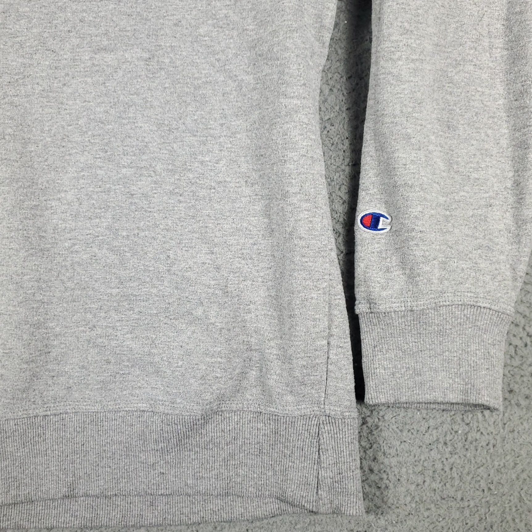 Champion VINTAGE Champion Sweater Pullover Mens 2XL Gray Casual Long Sleeve Knitted Sweatshirt Size US XXL / EU 58 / 5 - 5 Thumbnail