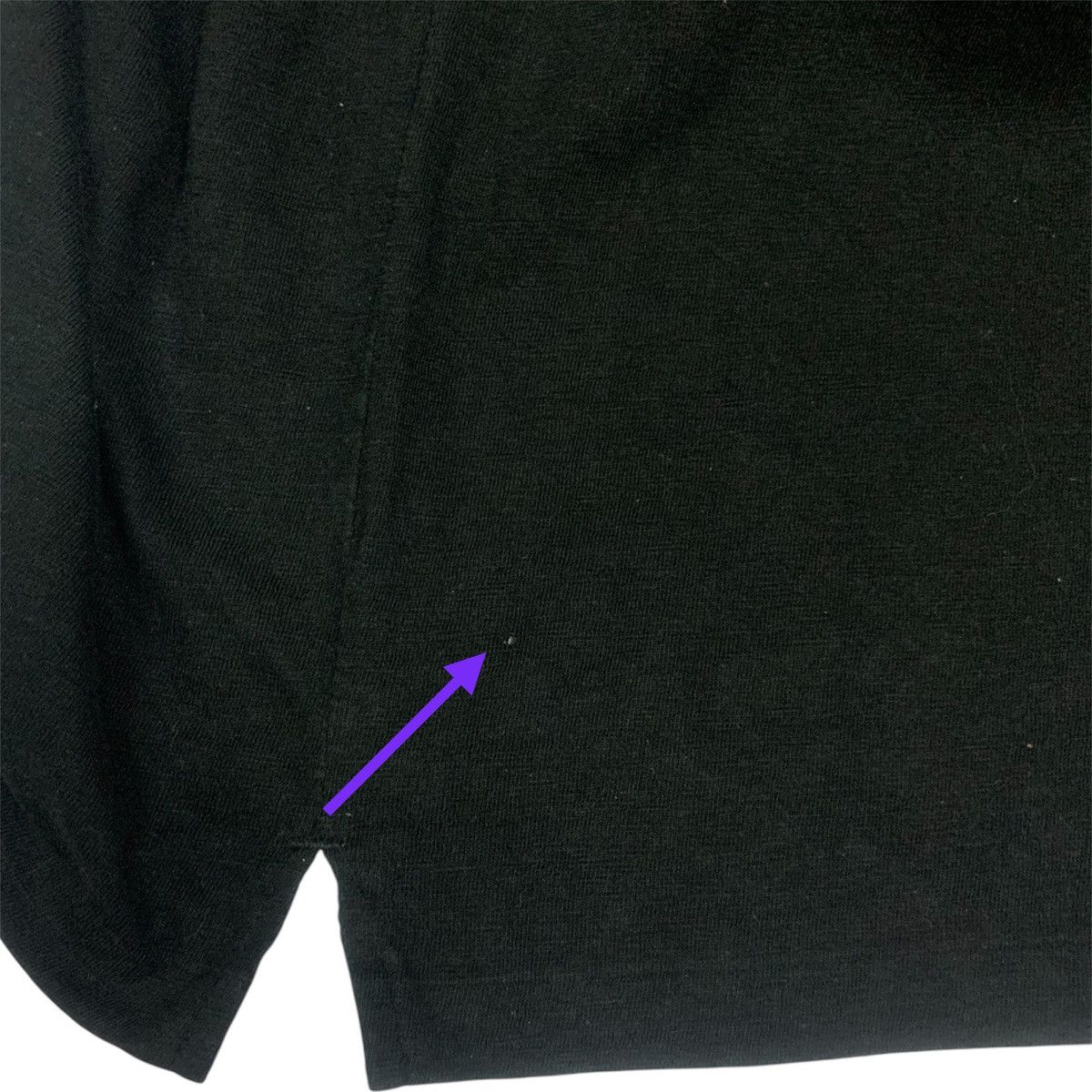 45rpm 45R Star Black Zimbabwe Cotton Polo Shirt - Size 5 Size US XL / EU 56 / 4 - 9 Thumbnail
