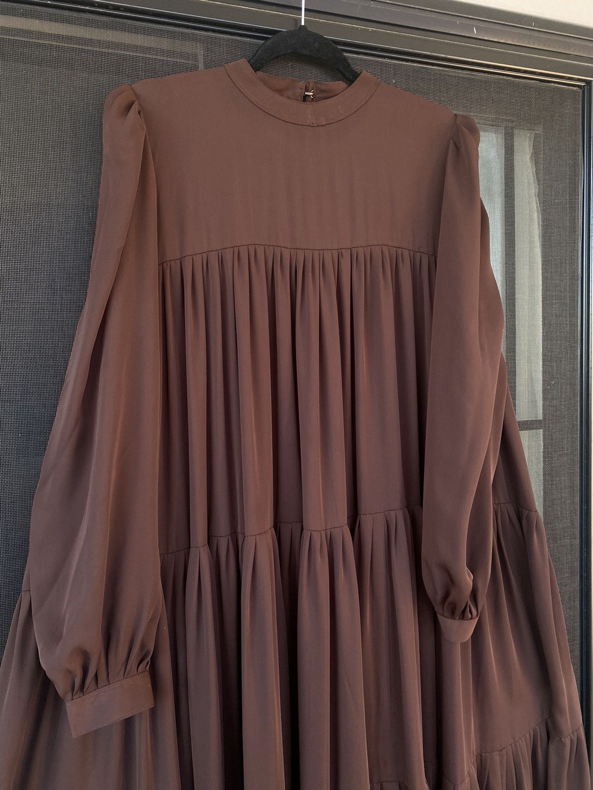 Other Womens Muslim Islamic Tiered Ruffles Abaya Maxi Big Dress Size XL / US 12-14 / IT 48-50 - 5 Thumbnail