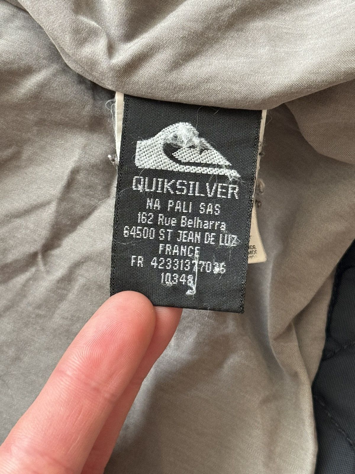 Quicksilver × Quiksilver Quiksilver S quilted jacket bomber button up surfing Size US S / EU 44-46 / 1 - 13 Thumbnail