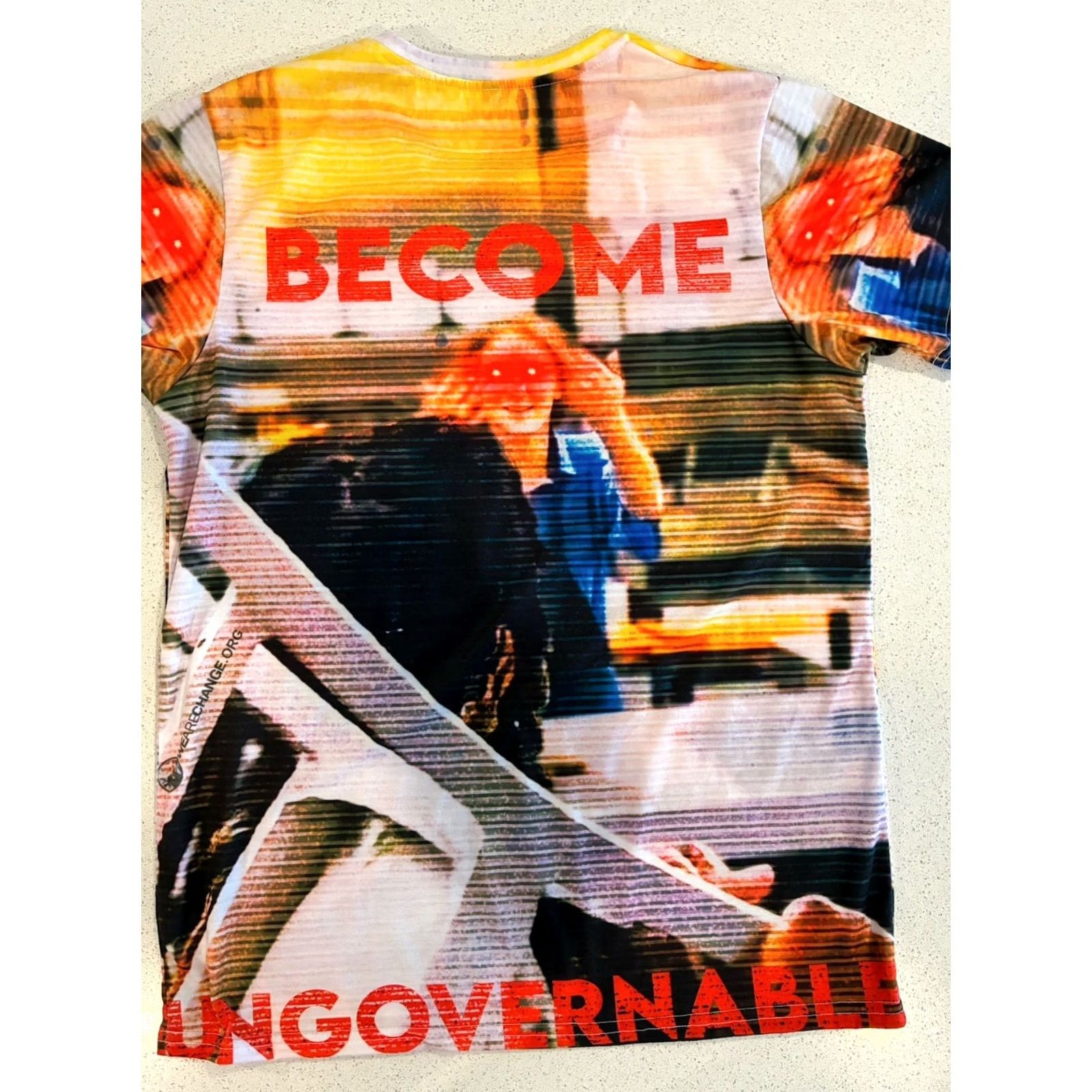 Vintage Unbranded Political Shirt Medium White AOP Size US M / EU 48-50 / 2 - 8 Thumbnail