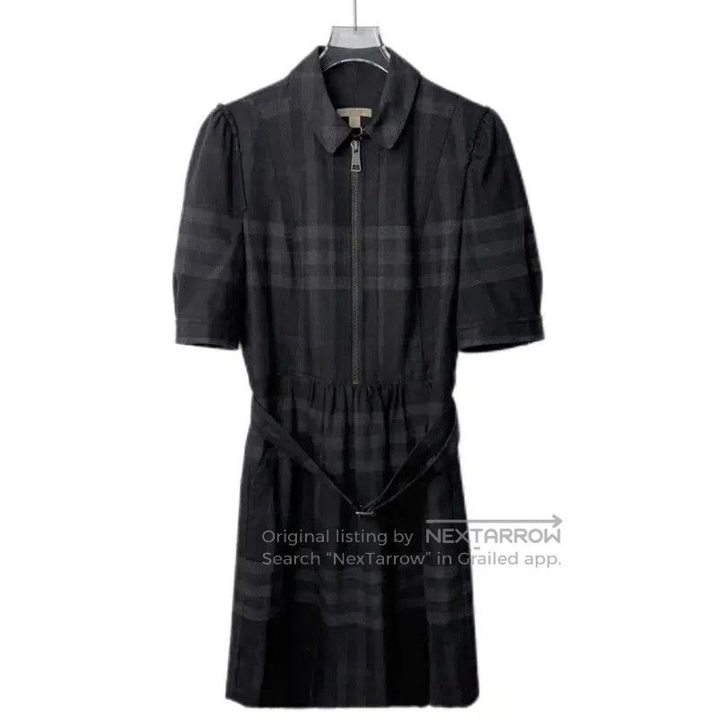 Burberry Burberry Black Cotton Blend Dress for Women. Size M / US 6-8 / IT 42-44 - 1 Thumbnail