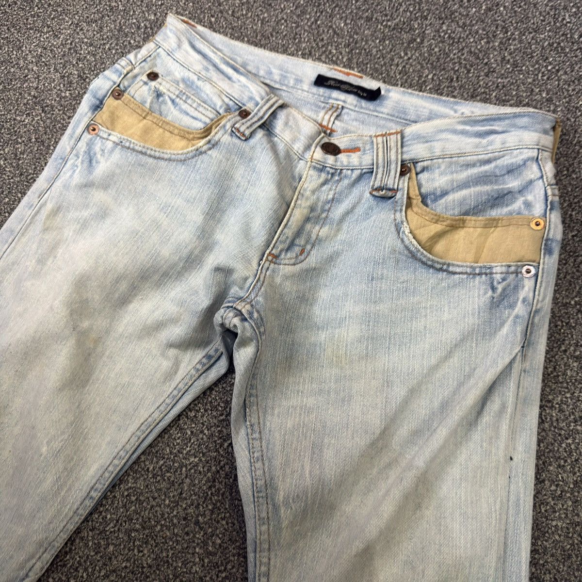 Hysteric Glamour 🔥🇯🇵 Japanese Flared Sick Root Distressed Denim Size US 32 / EU 48 - 4 Thumbnail