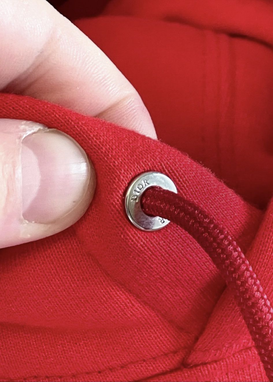 Dior Dior Red CD Icon Embroidered Hoodie Size US XL / EU 56 / 4 - 5 Thumbnail