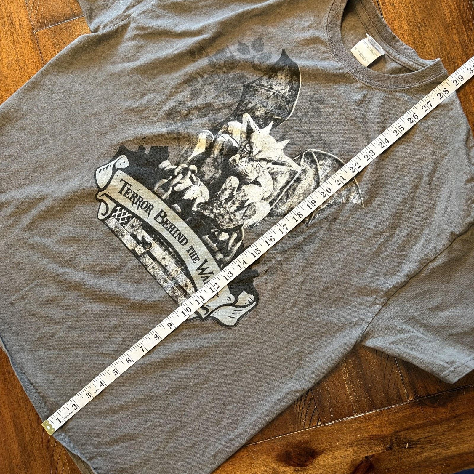 Gildan Terror Behind The Walls Shirt Mens XL Gargoyle Philadelphia Size US XL / EU 56 / 4 - 8 Thumbnail