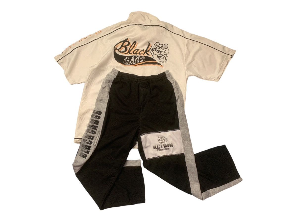 Rap Tees × Vintage Rare Design 1 Set Blackgangs Generation Rap Size US XL / EU 56 / 4 - 1 Thumbnail