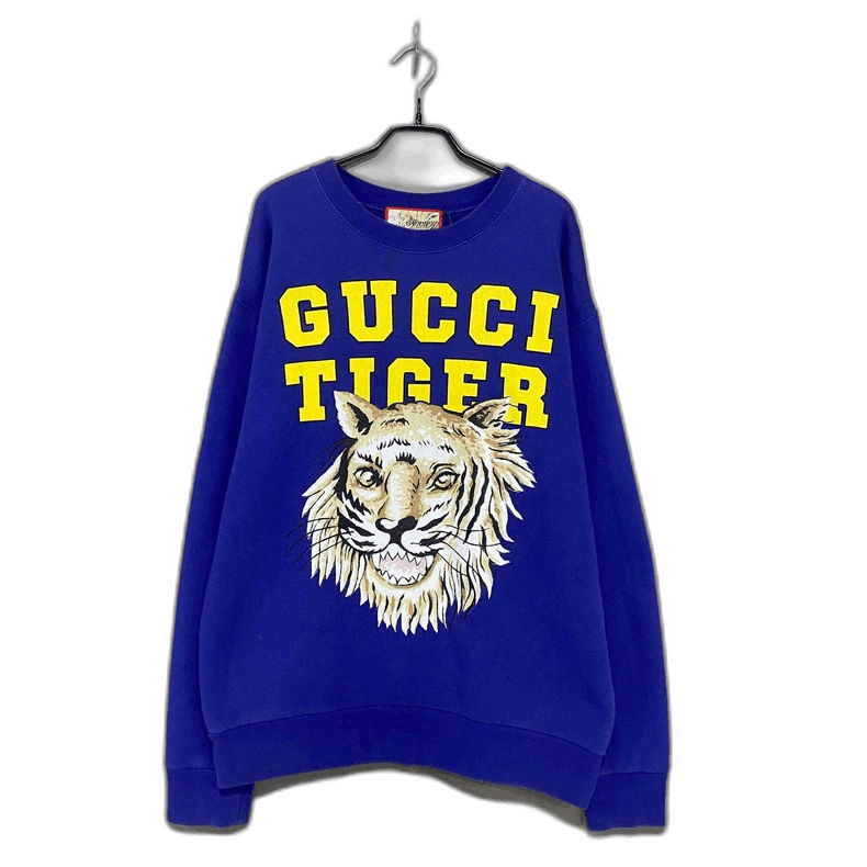 GUCCI 虎刺繍デザイン Gucci Gucci Tiger Head Embroidered TShirt for Men-2505 | Grailed