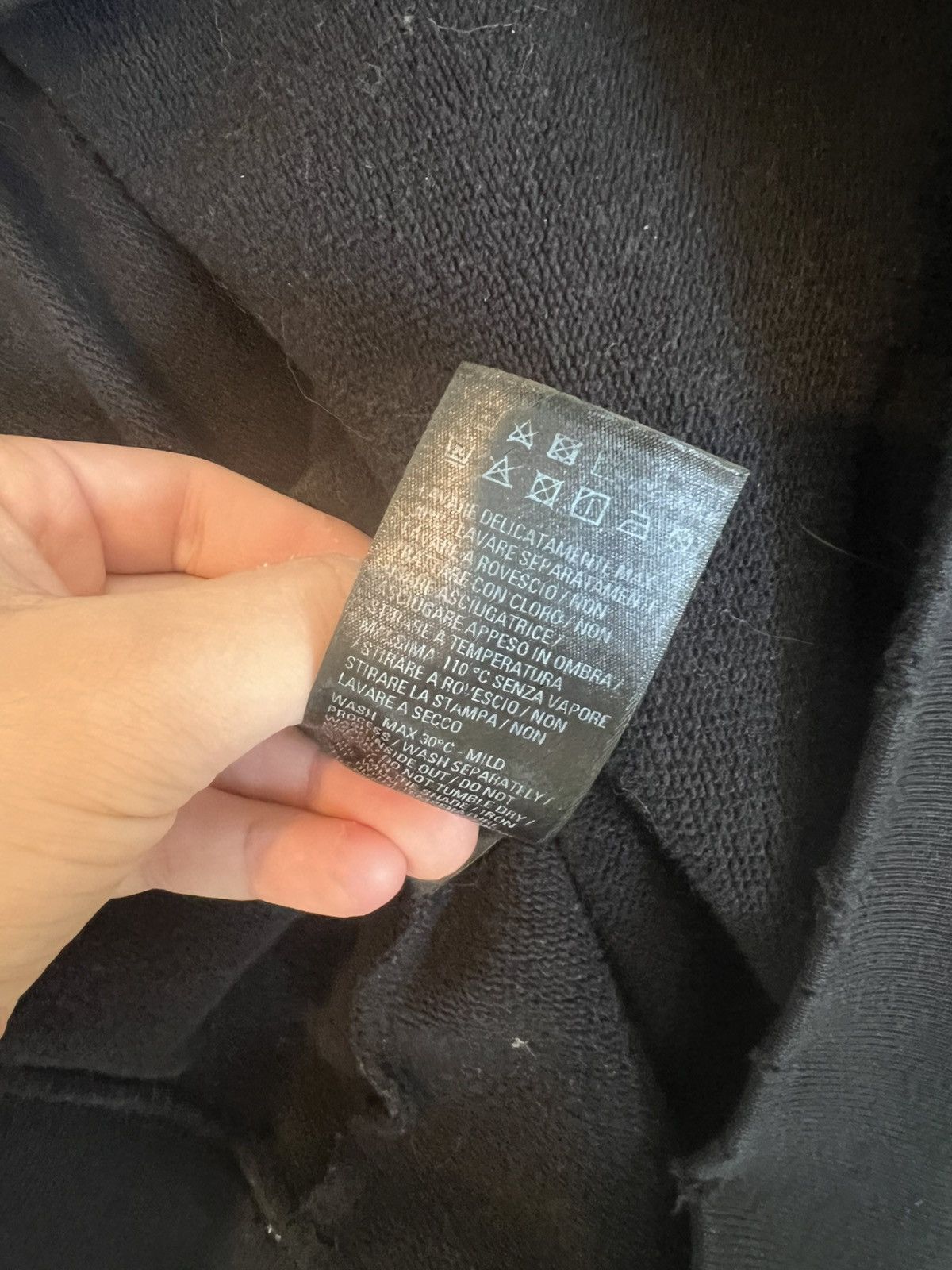 Balenciaga Balenciaga Script logo hoodie Size US L / EU 52-54 / 3 - 4 Thumbnail
