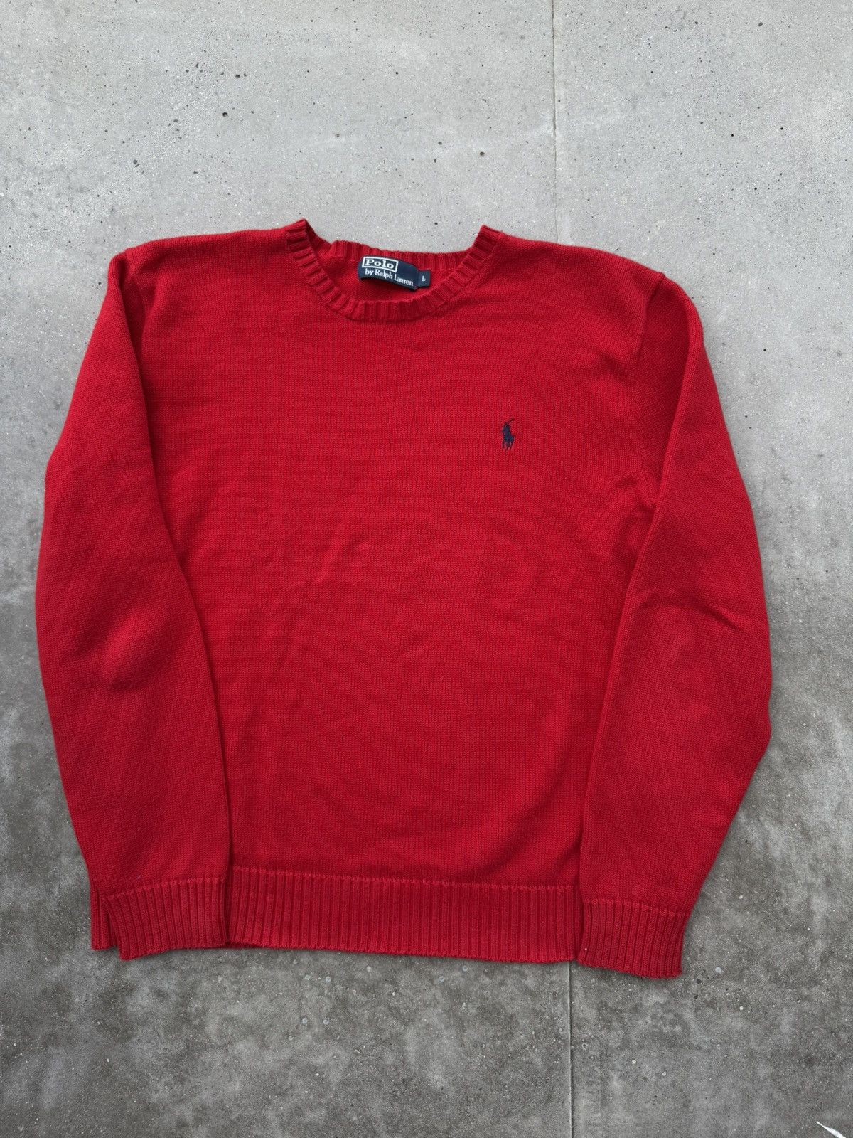 Polo Ralph Lauren × Ralph Lauren Polo Ralph Lauren red Sweater Size US L / EU 52-54 / 3 - 2 Thumbnail