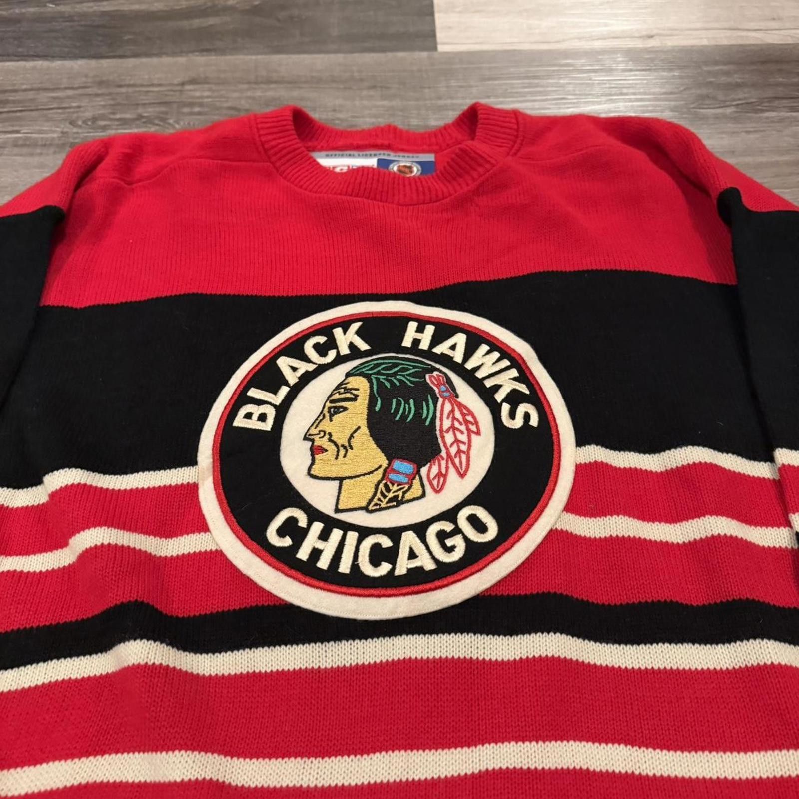 Other vintage ccm heritage chicago blackhawks jersey sweater XL Size US XL / EU 56 / 4 - 3 Thumbnail