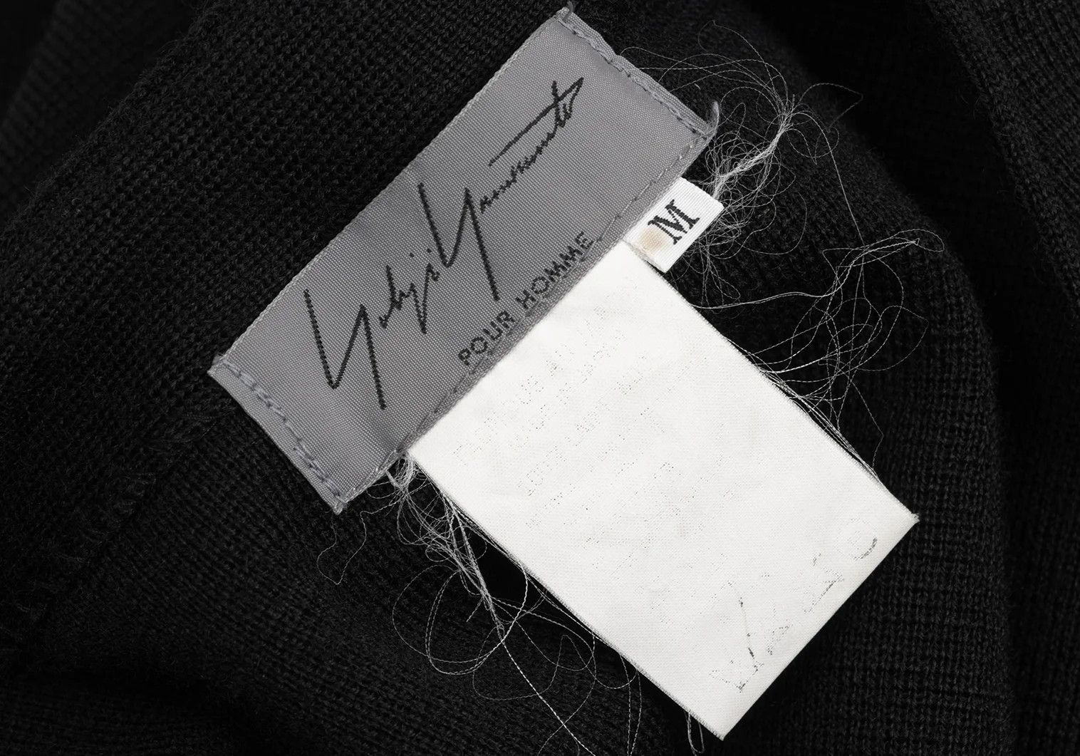 Yohji Yamamoto Yohji Yamamoto Wool Knit Vest Black M Size US M / EU 48-50 / 2 - 12 Thumbnail